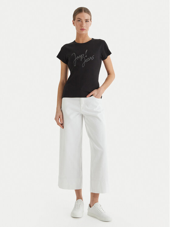 JOOP! Jeans JOOP! Jeans Jeansy Miranda-C 30102874 Écru Wide Leg