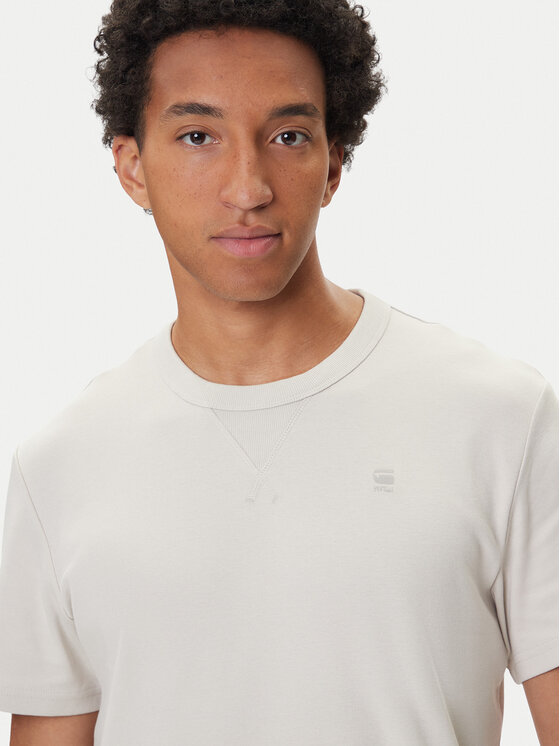 G-Star Raw G-Star Raw Marškinėliai Nifous D24449-D976 Écru Regular Fit