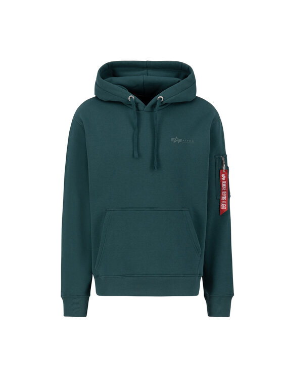 Alpha Industries Alpha Industries Bluza Air Force Hoodie Zielony Regular Fit