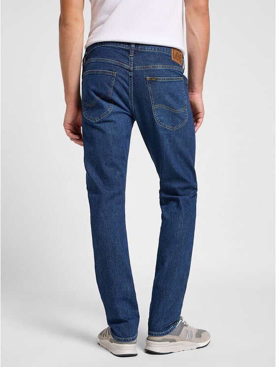 Lee Lee Jeansy LUKE Niebieski Slim Fit