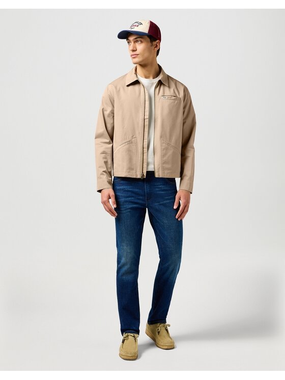 Wrangler Wrangler Giacca di transizione RODEO UTILITY JACKET Beige Regular Fit