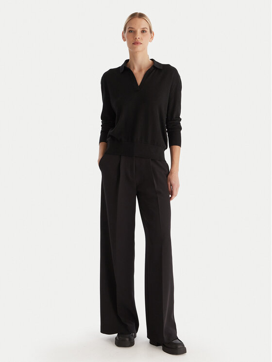 Calvin Klein Calvin Klein Svetr LV044A305G Černá Regular Fit