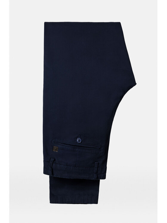 Lancerto Lancerto Chinosy Gareth SP082222000001 Granatowy Slim Fit