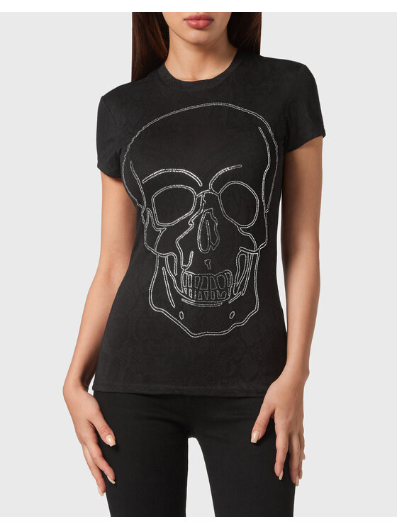 PHILIPP PLEIN PHILIPP PLEIN T-Shirt 2181 Czarny
