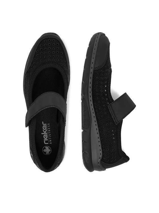 Rieker Rieker Halbschuhe CEO-L32B5-00 Schwarz