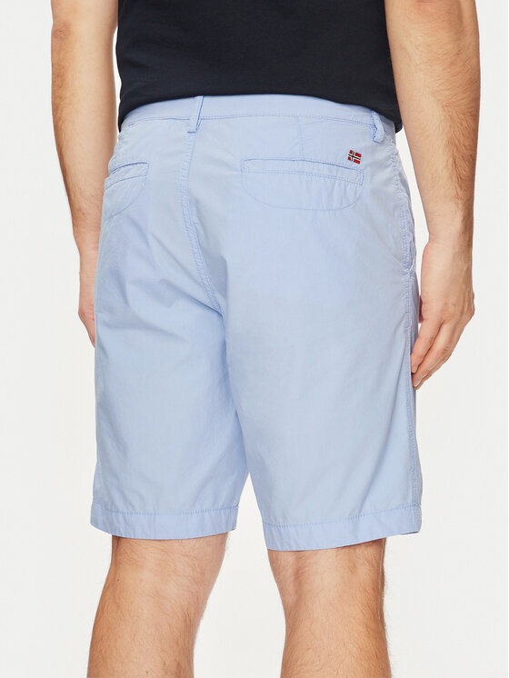 Napapijri Napapijri Pantaloncini di tessuto Nakuru 6 NP0A4HRV Blu Regular Fit