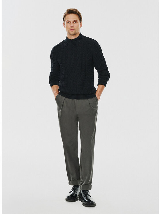 Pako Lorente Pako Lorente Sweter P24WF-2X-024 Czarny Classic Fit