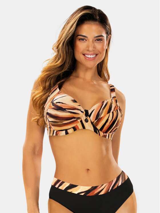 Feba Feba Góra od bikini FG238 Pomarańczowy