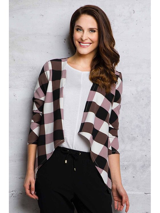 Infinite You Infinite You Płaszcz M067 Brązowy Basic Fit