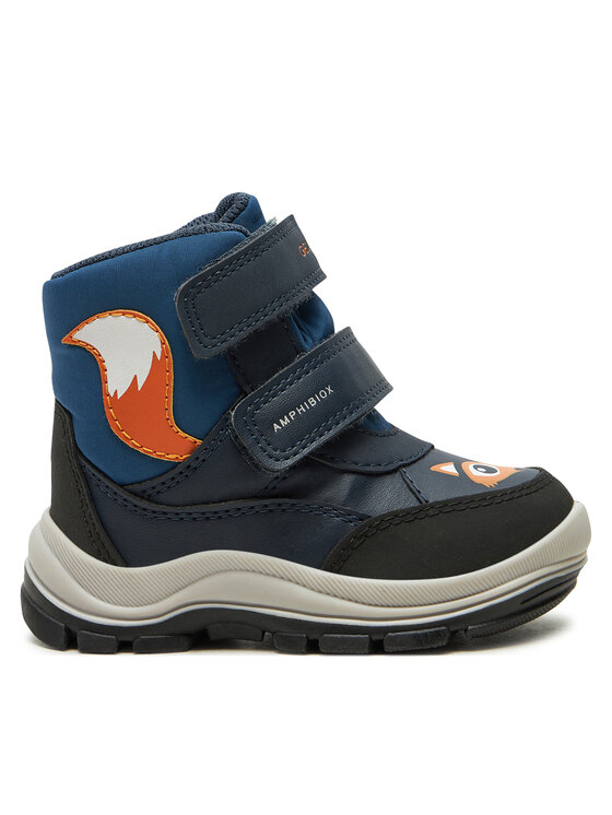 Geox Geox Čizme za snijeg B Flanfil Boy B Abx B463VB 054FU CF44K M Tamnoplava