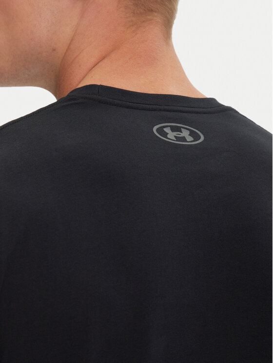 Under Armour Under Armour Тишърт Boxed Sports 1386793 Черен Loose Fit