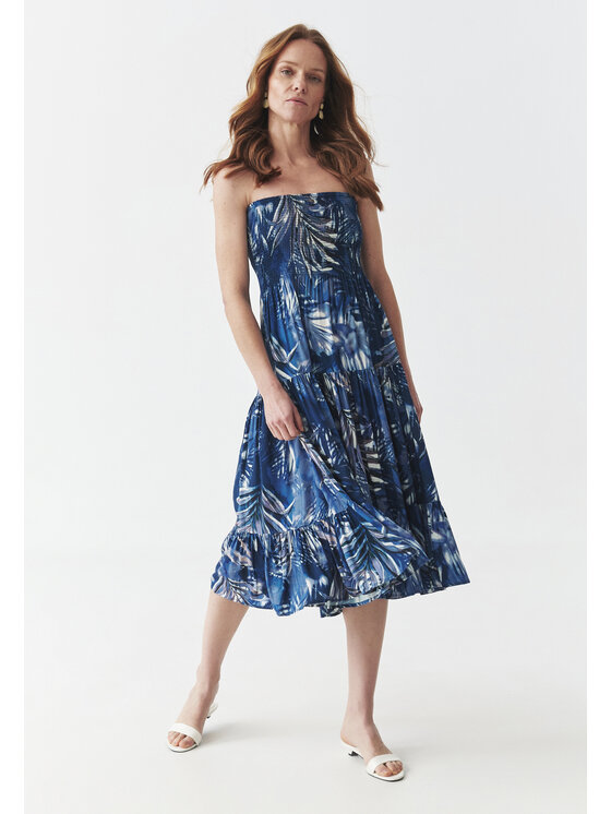 TATUUM TATUUM Spódnica midi EFIANA Kolorowy Flare Fit