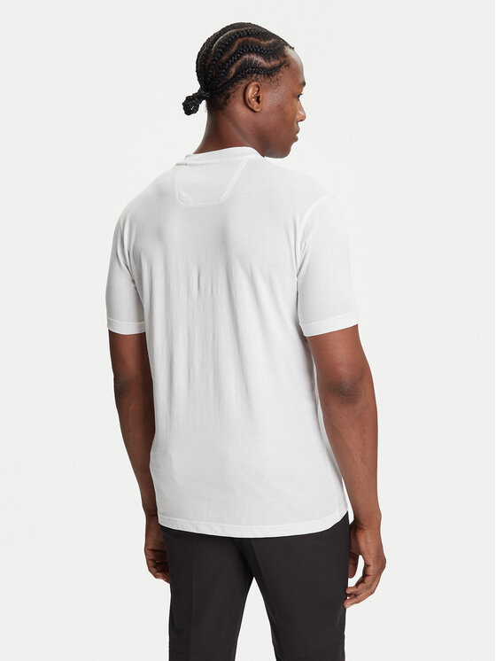 BOSS BOSS Majica Iconic Zone 50550113 Bela Regular Fit