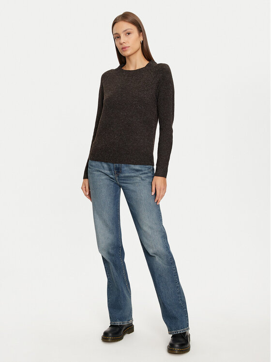 Vero Moda Vero Moda Pulover Doffy 10201022 Rjava Regular Fit