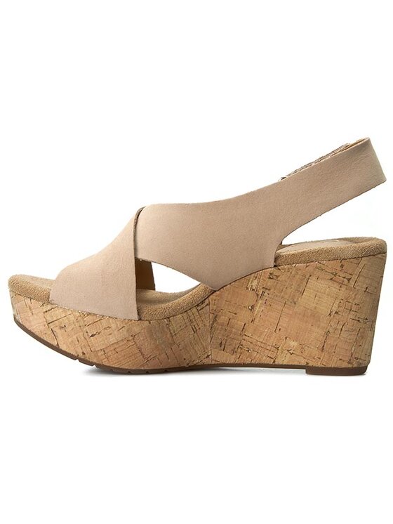 Clarks Sandales Caslynn Shae 261070674 Beige Modivo