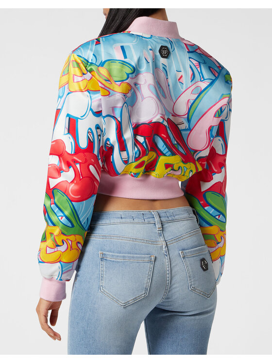 PHILIPP PLEIN PHILIPP PLEIN Bomber 15263 Multicolore Regular Fit