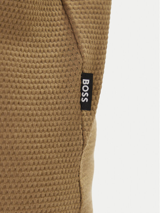 BOSS BOSS Tričko Tiburt 240 50452680 Kaki Regular Fit