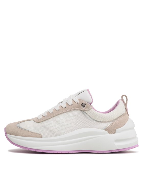 Emporio Armani Emporio Armani Sneakersy X3X183 XN828 S782 Biały