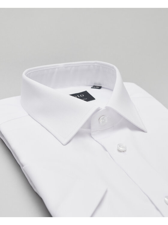 Borgio Borgio Koszula canosa Biały Slim Fit