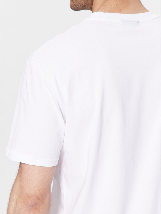 Plein Sport Plein Sport T-Shirt SACC MTK6029 SJY001N Biały Regular Fit