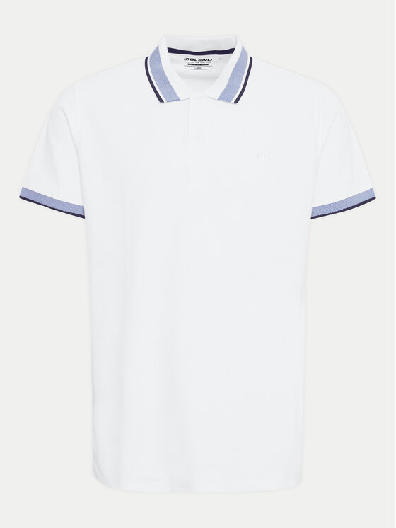 Blend Blend Polo 20716479 Λευκό Regular Fit