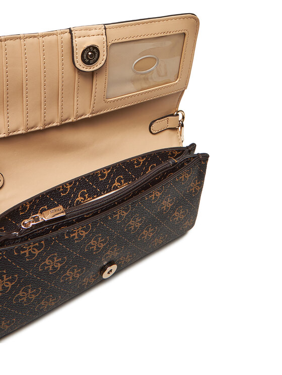 Guess Guess Ročna torba Noelle II Mini HWQG96 72750 Rjava
