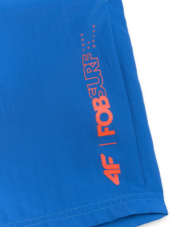 4F 4F Szorty kąpielowe FOB SUMMER Niebieski Regular Fit