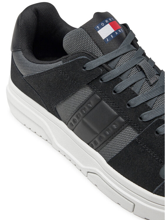 Tommy Jeans Tommy Jeans Laisvalaikio batai Twj Brooklyn Mix Mat. EM0EM01457 Juoda