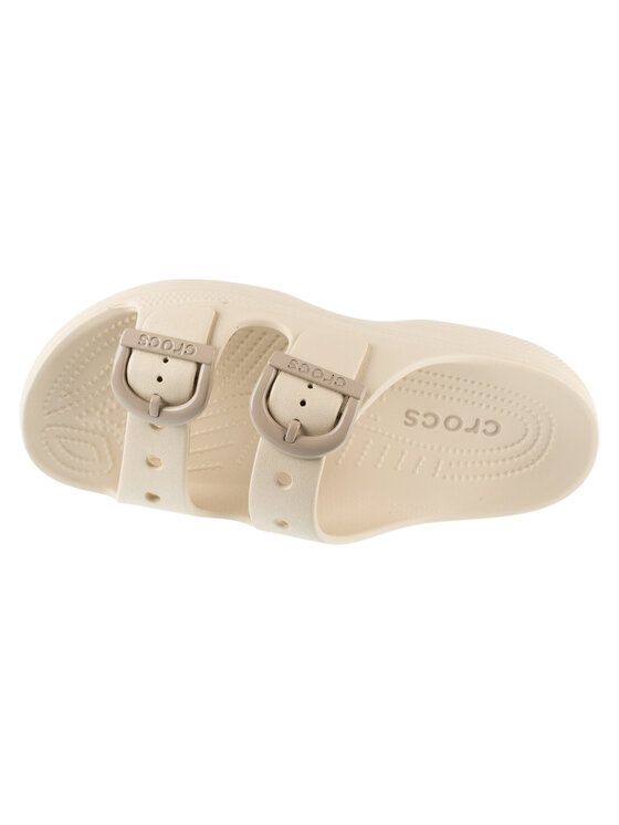 Crocs Crocs Ciabatte Saturday Enamel 212867 Beige