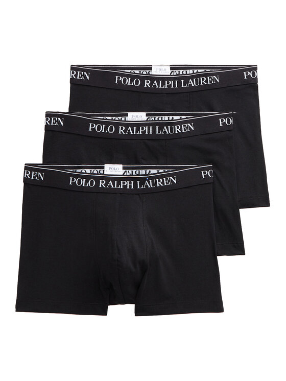 Polo Ralph Lauren Komplet 3 par bokserek 714835885002 Czarny