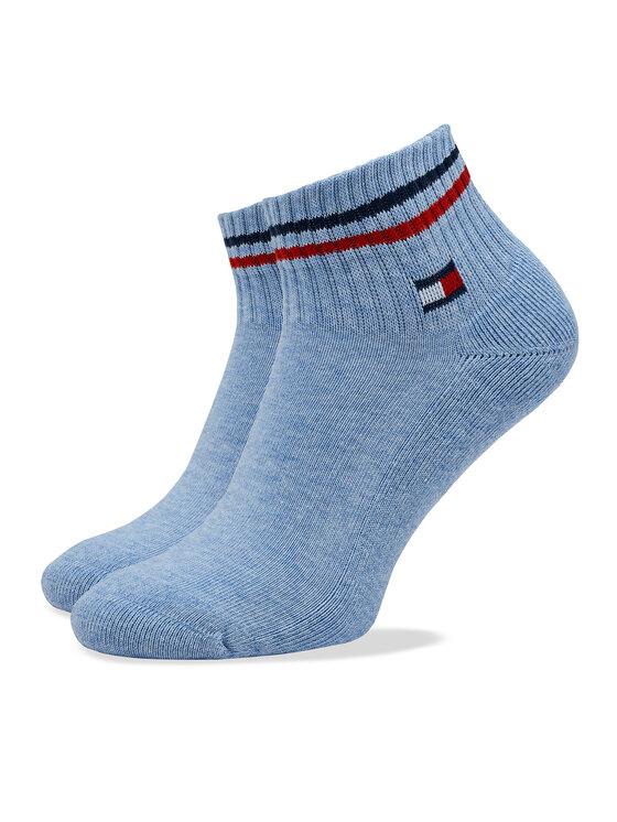 Tommy Hilfiger Tommy Hilfiger Súprava 2 párov kotníkových ponožiek unisex 701228177 Modrá