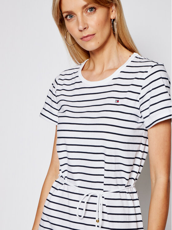 Tommy Hilfiger Tommy Hilfiger Sukienka codzienna Angela WW0WW27844 Granatowy Regular Fit