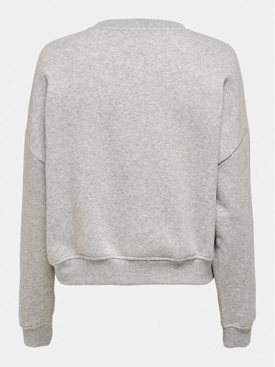 ONLY ONLY Felpa 15243380 Grigio Loose Fit