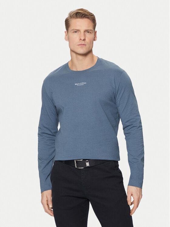 Marc O'Polo Marc O'Polo S dlhými rukávmi 520 2012 52020 Modrá Regular Fit