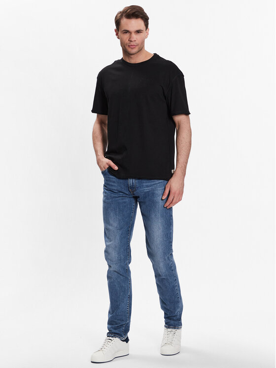 T-shirt TTSHM456 Nero Regular Fit