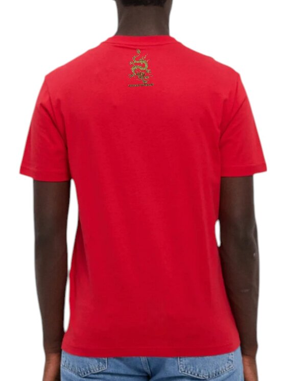 EMPORIO ARMANI SWIMWEAR EMPORIO ARMANI SWIMWEAR T-shirt Emporio Armani - shirt - drago Rosso Regular Fit