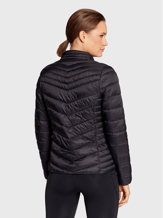 4F 4F Übergangsjacke H4Z22-KUDP002 Schwarz Regular Fit