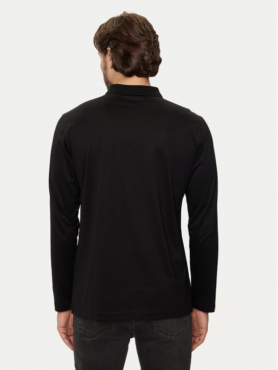 KARL LAGERFELD KARL LAGERFELD Polokošeľa 745000 544200 Čierna Regular Fit