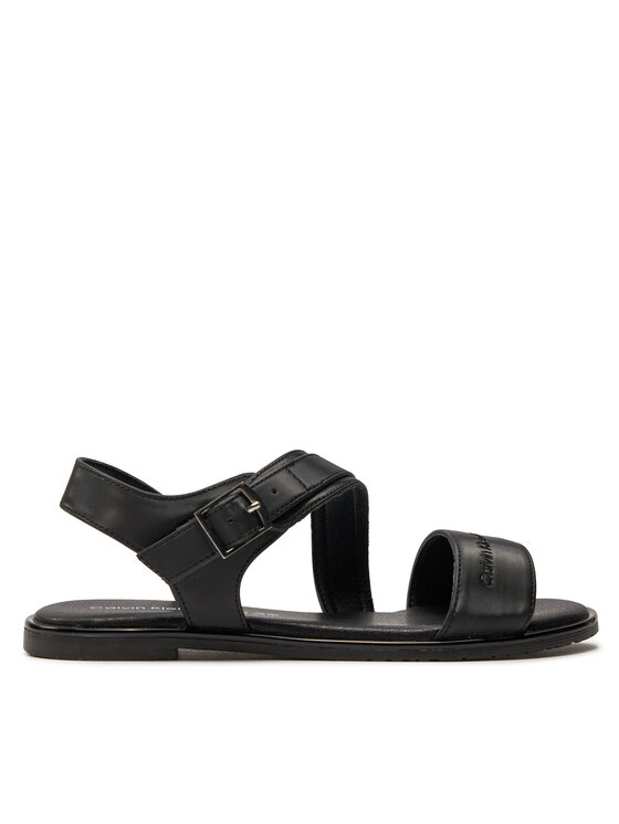 Sandale Calvin Klein Jeans Flat Sandal V3A2-80825-1688 S Negru