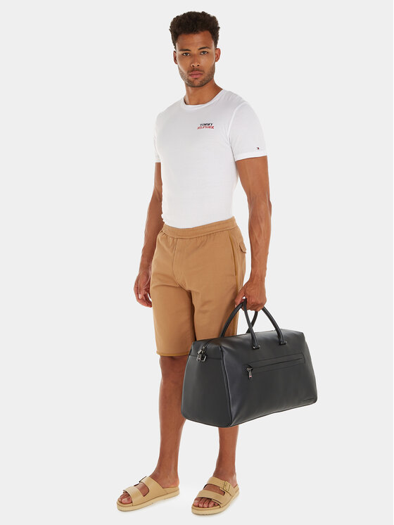 Tommy Hilfiger Tommy Hilfiger Чанта за уикенд Th Modern Pu Duffle AM0AM12233 Черен