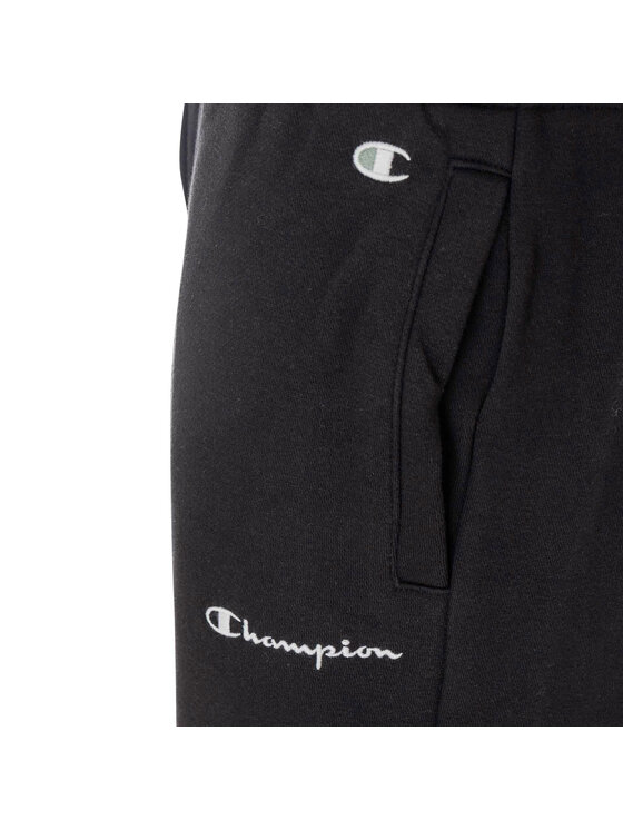 Champion Champion Spodnie dresowe 219147-KK001-NBK_L Czarny Regular Fit