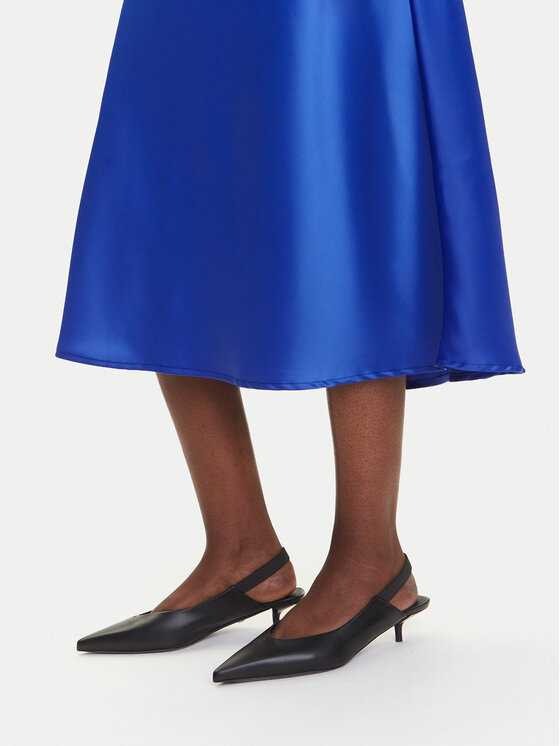 YAS YAS Trapezförmiger Rock Pella 26030737 Blau Regular Fit