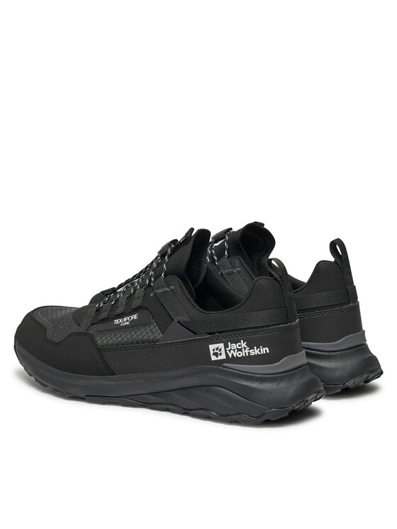 Jack Wolfskin Jack Wolfskin Трекінгові черевики Dromoventure Athletic Texapore Low M A63297 Чорний