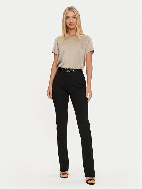 Marciano Guess Marciano Guess Παντελόνι υφασμάτινο 4YGB23 6375Z Μαύρο Regular Fit
