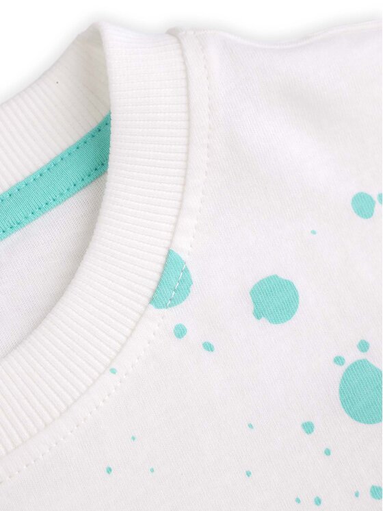 Coccodrillo Coccodrillo Тишърт WC5143203VBB Бял Regular Fit
