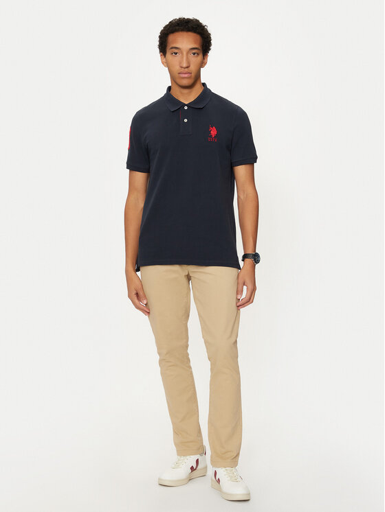 U.S. Polo Assn. U.S. Polo Assn. Polo MUP3313 Tamnoplava Regular Fit
