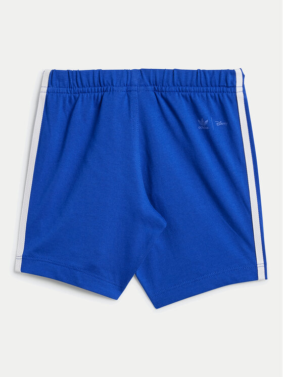 adidas adidas Set tricou și pantaloni scurți Disney Mickey Mouse IX6426 Albastru Regular Fit
