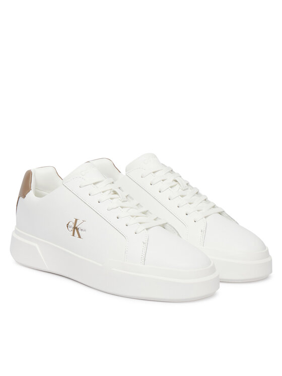 Calvin Klein Calvin Klein Sportcipők Chunky Cupsole Laceup Lth YM0YM01344 Fehér