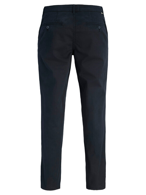 Jack & Jones Jack & Jones Chino nohavice Stollie 12292970 Tmavomodrá Regular Fit