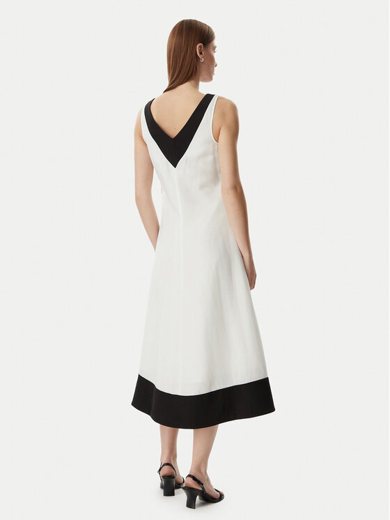 KARL LAGERFELD KARL LAGERFELD Sommerkleid B2W13026 Creme Regular Fit